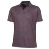 Galvin Green Maverick Polo Shirt - Forged Iron/Red