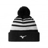 Mizuno Breath Thermo Pom Beanies - Black