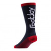 FootJoy ProDry Heritage Crew Golf Socks - Navy/Red/White