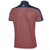 Galvin Green Millard Polo Shirts - Black/Red/White