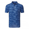 FootJoy Cloud Camo Lisle Polo Shirts - Twilight