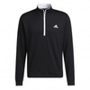 Adidas Primegreen OLC UPF 1/4 Zip Pullovers - Black/White