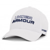 Under Armour Jordan Spieth Tour Hats - White/Academy