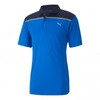 Puma Bonded Colourblock Polo Shirts - Star Sapphire/Navy Blazer