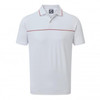 FootJoy Small Details Pique Polo Shirts - White