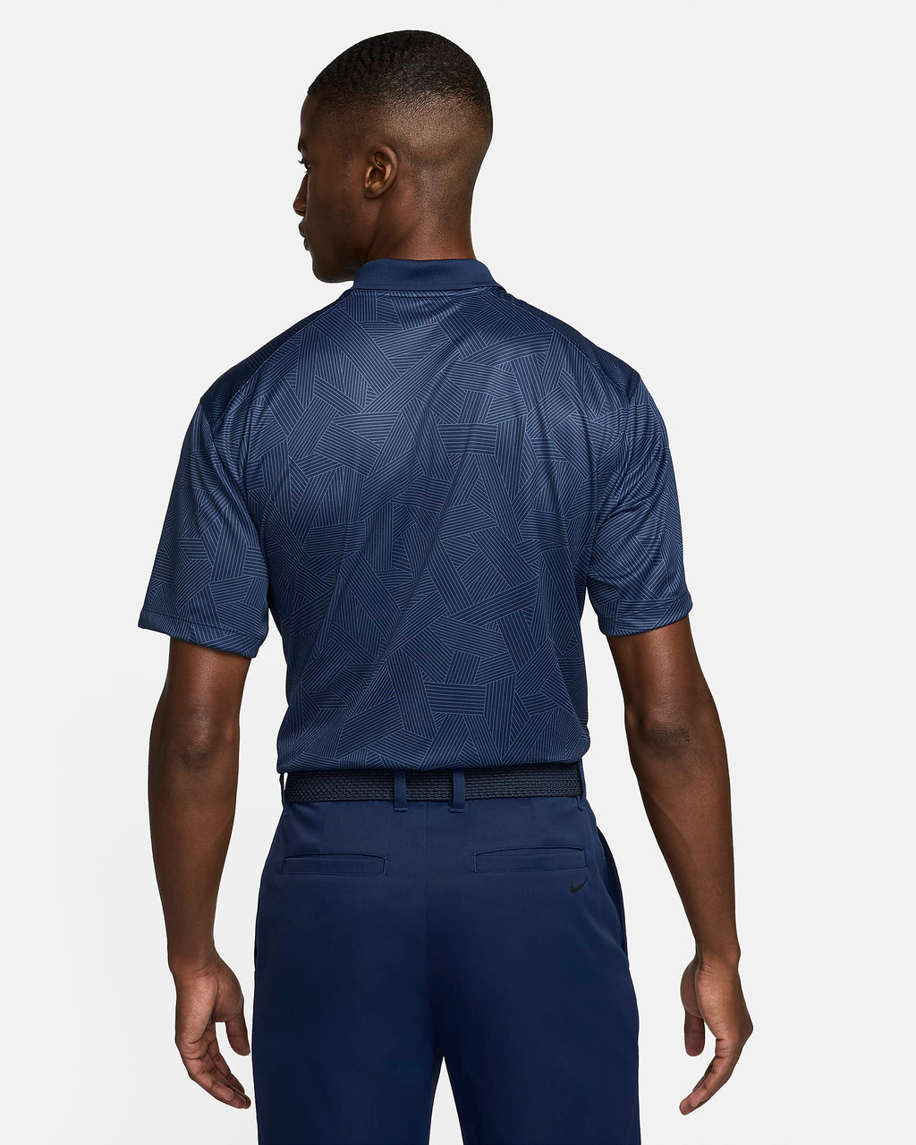 Short Sleeve Nike Crosshatch Polo Mens Nike Dri Fit VICTORY POLO