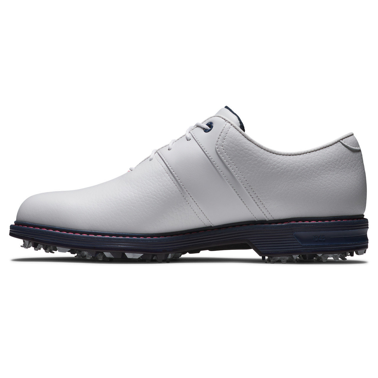 FootJoy Dryjoy Premiere Packard Shoes -White/Navy | Golfsupport
