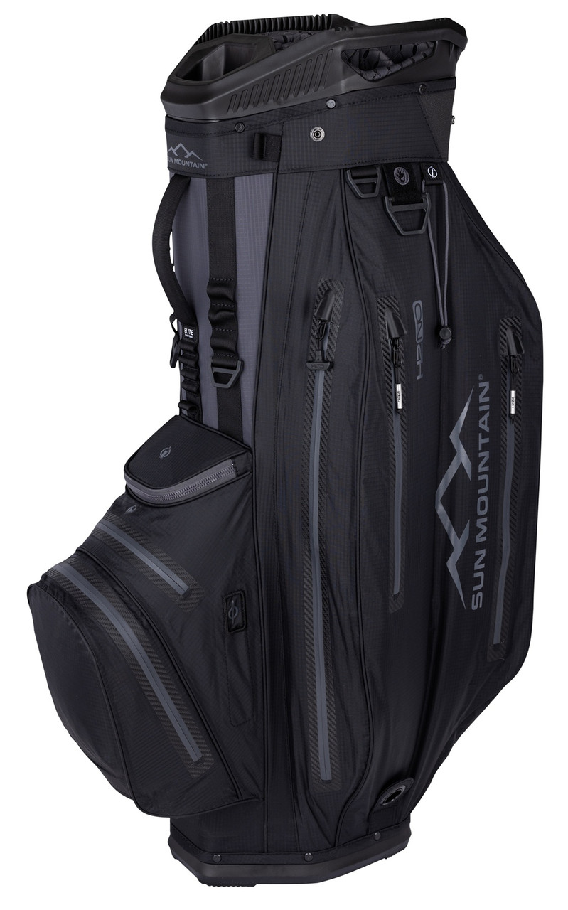 Sun Mountain H2NO ELite Golf Cart Bag - Black/Steel