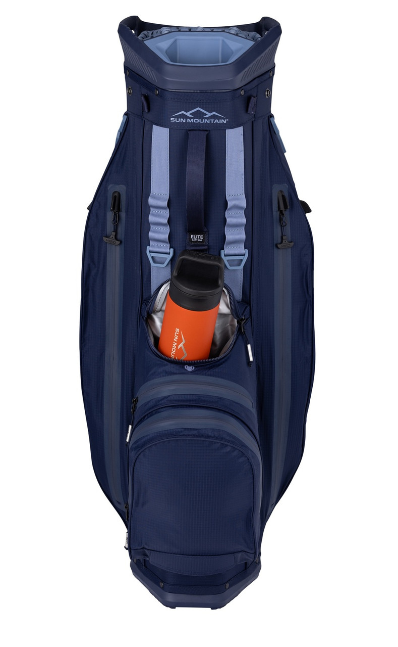 Sun Mountain H2NO ELite Golf Cart Bag - Navy/Trident
