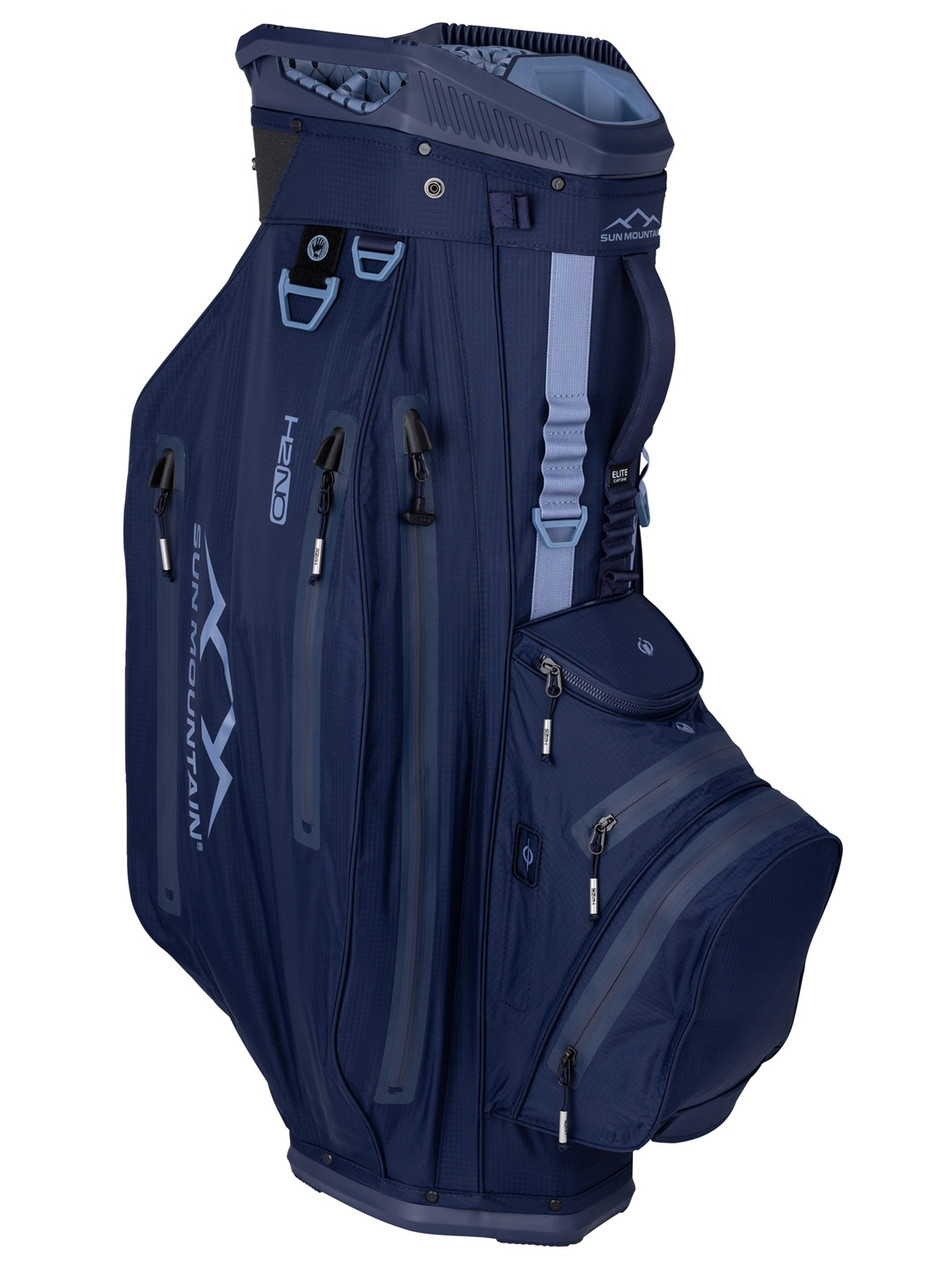 Sun Mountain H2NO ELite Golf Cart Bag - Navy/Trident