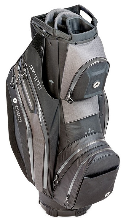 Motocaddy Dry Series Cart Bag - Black/Charcoal | Golfsupport.com