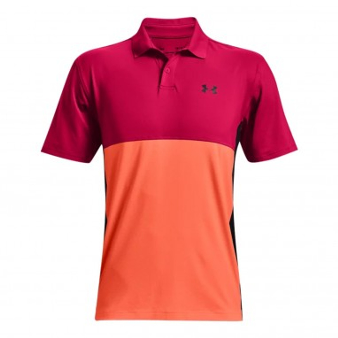 Under Armour Performance Blocked Polo Shirts - Knockout/Electric ...