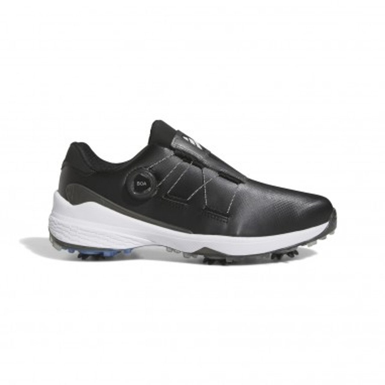 Adidas ZG23 BOA Golf Shoes Core Black/Blufus Metallic/White