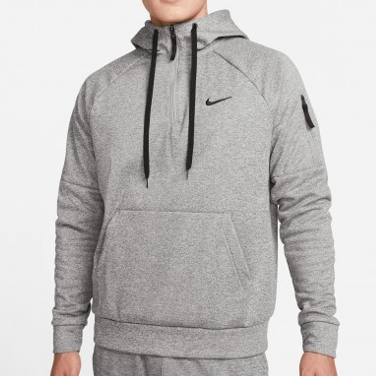 Nike therma clearance fit hoodie grey