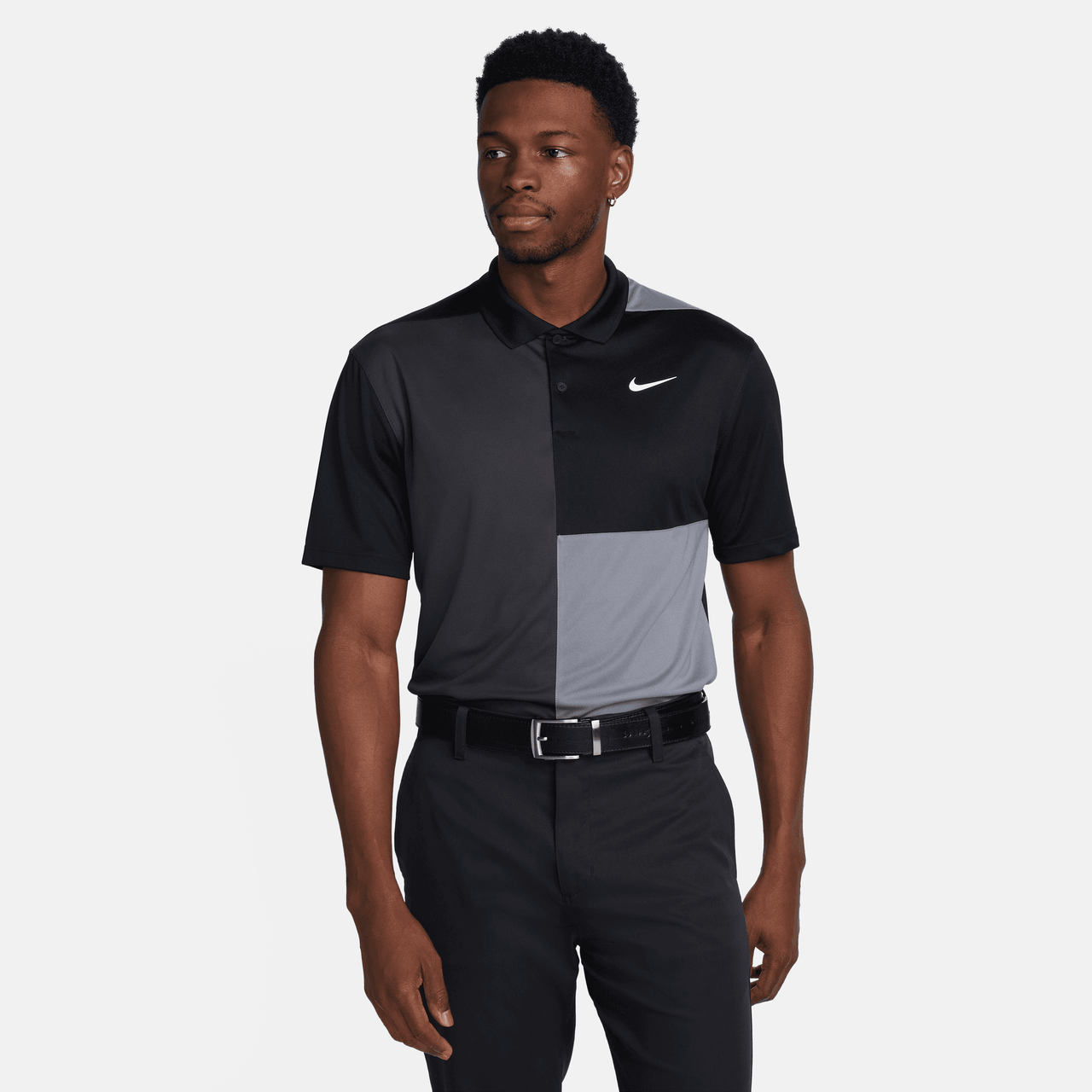 nike victory block polo