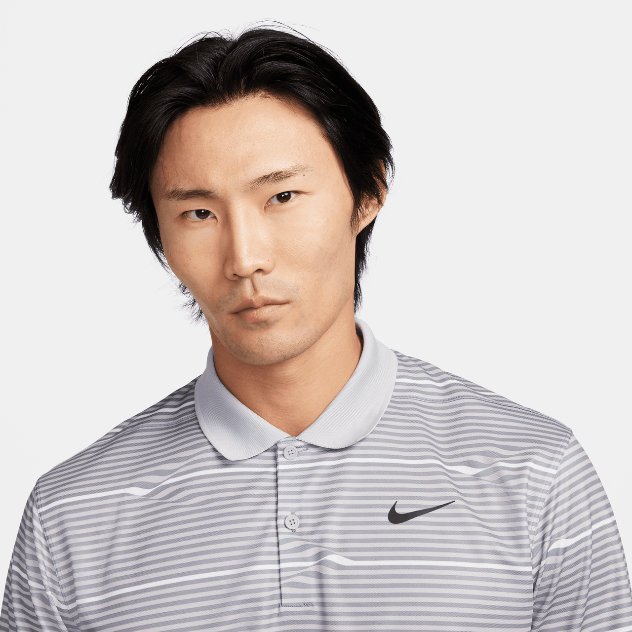 nike polo grey
