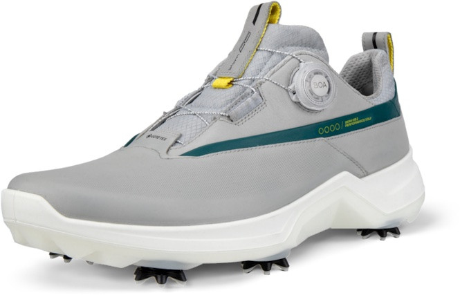 Ecco Golf Biom G5 BOA Golf Shoes Concrete/Bay Green Golf Support