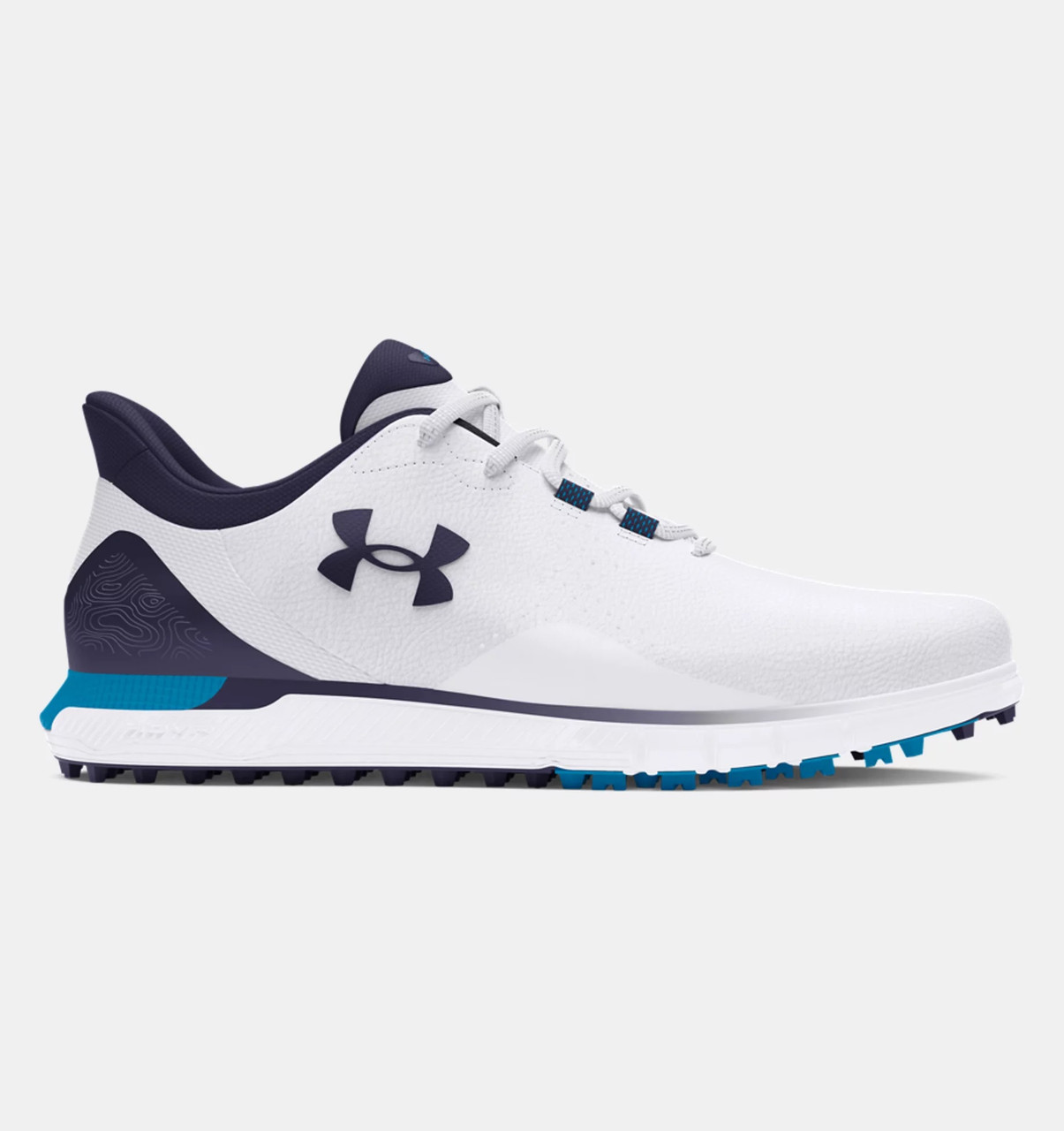 Under Armour H-GOLF ホワイト ゴルフシューズ Under Armour Fade 2 SL Golf Shoes White/Capri | Golfsupport