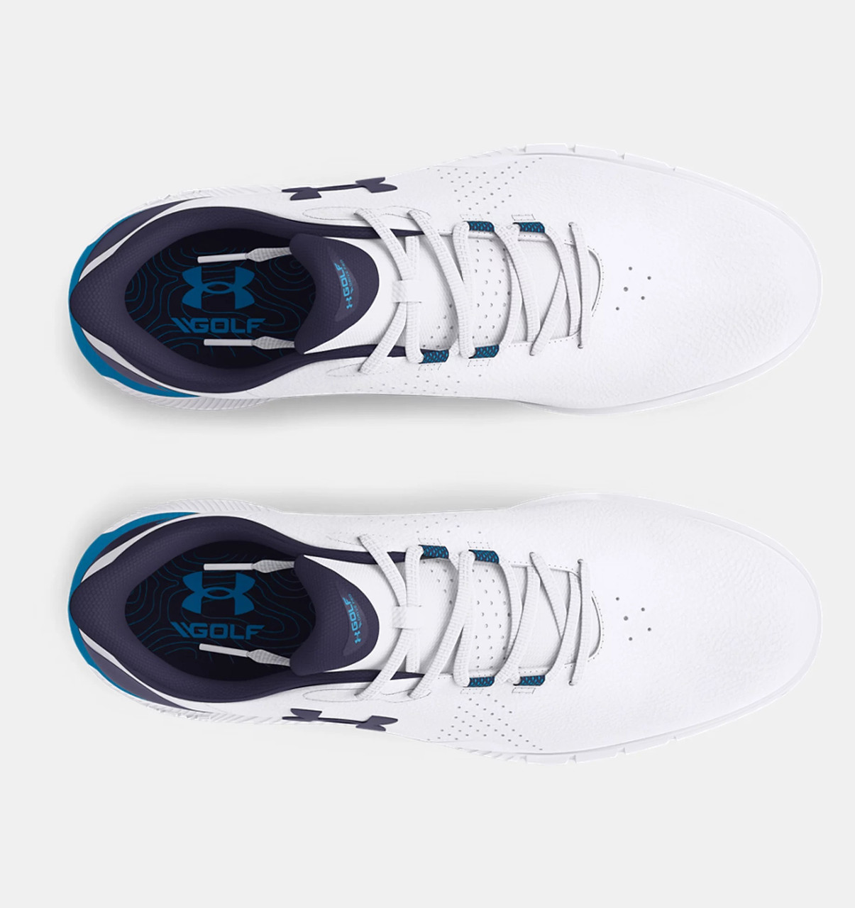 Under Armour Fade SL Golf Shoes White/Capri Golfsupport