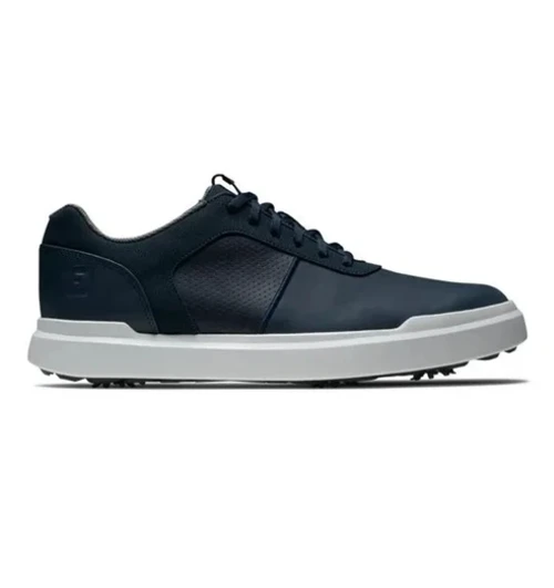 FootJoy Contour Golf Shoes - Navy/White