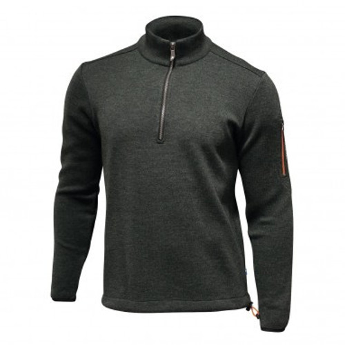 Ivanhoe Assar Half Zip Mid Layers - Rifle Green Ivanhoe Assar Half Zip Mid Layers - Rifle Green