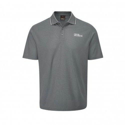 Oscar Jacobson Stanley Polo Shirt - Iron Grey