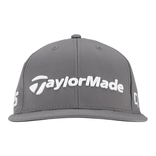 TaylorMade Evergreen Flatbill Snapback Hat White | Golfsupport
