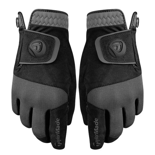 Taylormade Womens Rain Control Gloves - Black/Grey