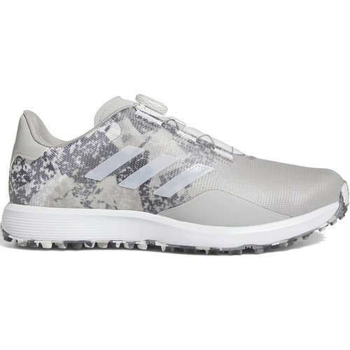 Adidas 2023 S2G Spikeless BOA Mens Golf Shoes - Grey Two/Sand Strata