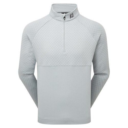 FootJoy Jacquard Thermal Chillout Pullover - Grey
