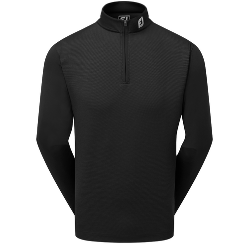 FootJoy Spacer Knit Tonal Block Midlayer - Black