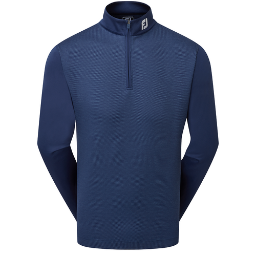 FootJoy Spacer Knit Tonal Block Midlayer - Navy