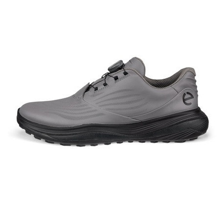 Ecco LT1 Mens BOA Golf Shoes - Steel