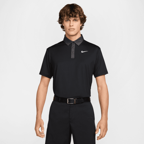 Nike Dri-FIT Men's Golf Polo - Black/Anthracite/White