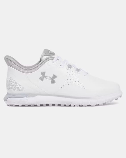 Under Armour Fade 2 SL Golf Shoes White/Capri | Golfsupport