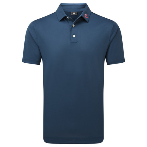 FootJoy Pique Solid Mens Polo Shirt - Dark Denim