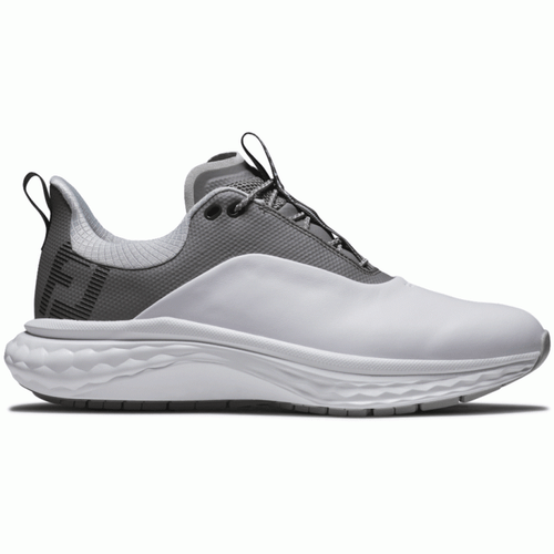 FootJoy Quantum Mens Golf Shoes - WHITE / GREY / SILVER FootJoy Quantum Mens Golf Shoes - WHITE / GREY / SILVER