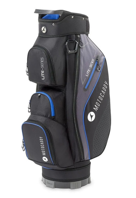 Motocaddy Lite Series Cart Bag - Black/Blue