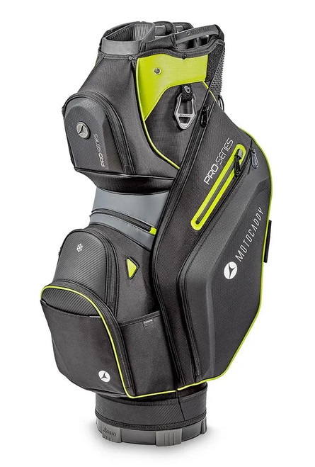 Motocaddy Pro Series Cart Bag - Black/Lime