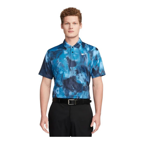 Nike Dri-Fit Tour Ombre Golf Polo Shirt-Obsidian