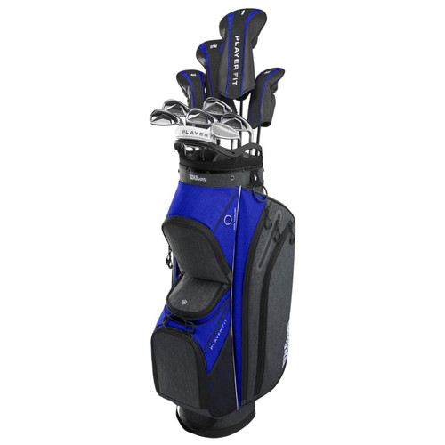 Wilson Golf Player Fit Mens Graphite Golf Package Set - Cart Bag