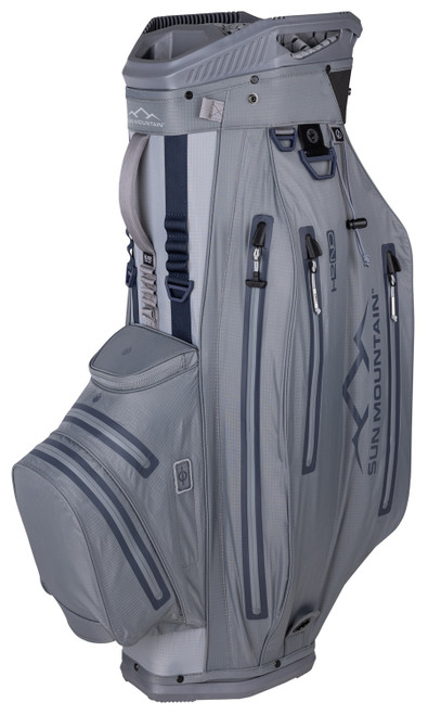 Sun Mountain H2NO ELite Golf Cart Bag - Cadet/Nickel