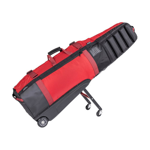 Sun Mountain ClubGlider Meridian Wheeled Travel Cover - Red/Port/Black