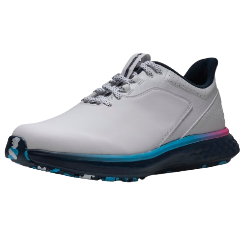 FootJoy Pulse Golf Shoes - White / Navy / Pink