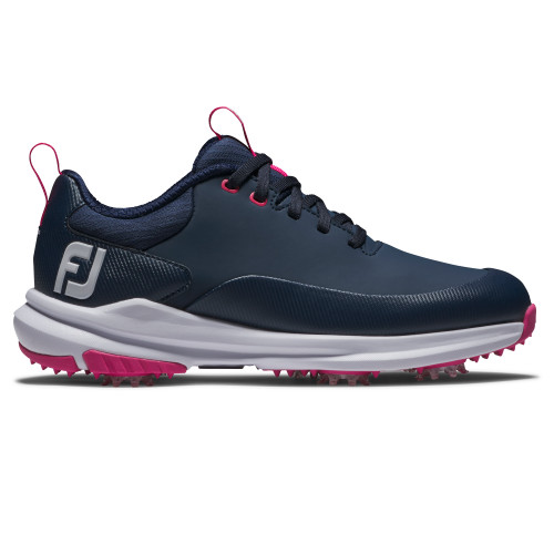 FootJoy Tour Rival Womens Golf Shoes - Navy / White / Pink