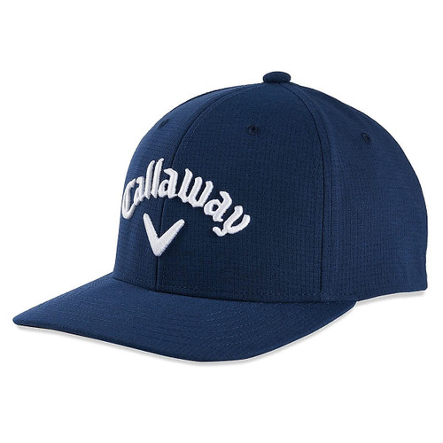 Callaway Tour Performance No Logo Caps - Navy Blue/White