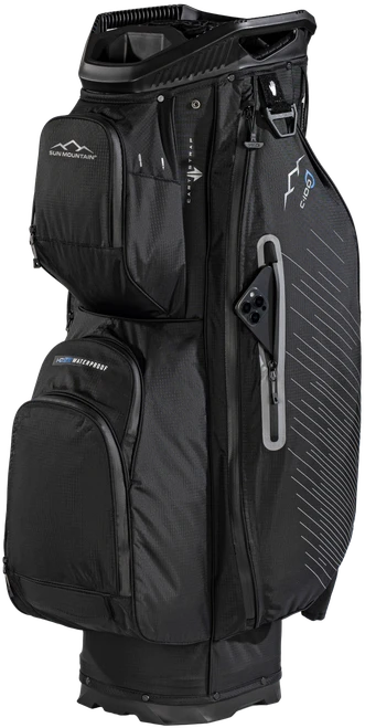 Sun Mountain C100 H2NO 14 Way Cart Bag - Black