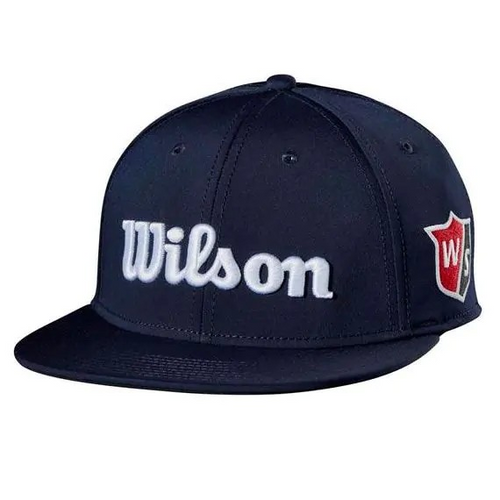 Wilson Staff Flat Brim Caps - Navy