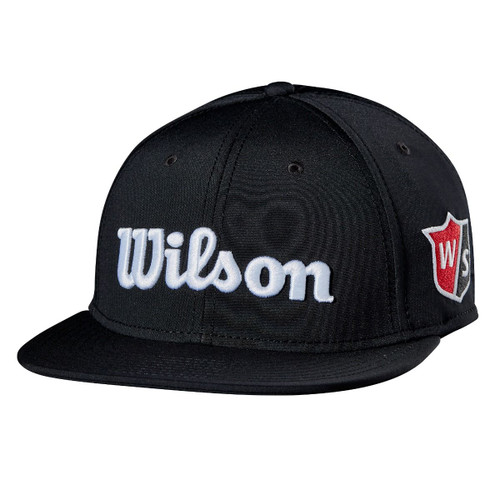 Wilson Staff Flat Brim Caps - Black