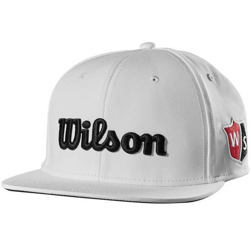 Wilson Staff Flat Brim Caps - White